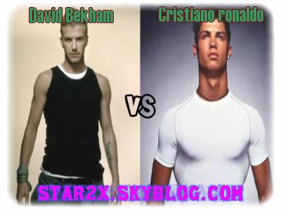 beckam and c ronaldo